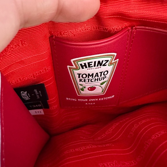 Nwt Kate spade x Heinz ketchup crossbody bag - Picture 12 of 15